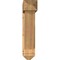 Ekena Millwork Traditional Arts and Crafts Smooth Bracket w/ Offset Brace, Western Red Cedar, 7 1/2"W x 34"D x 34"H BKT0806X34X34TRA03SWR - alternate 3